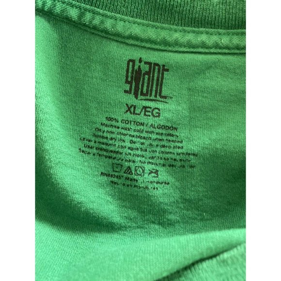 Rare TMNT Teenage Mutant Ninja Turtles T Shirt Green Size XL Cotton Giant Brand - Picture 10 of 11